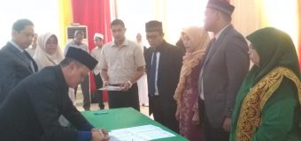 Pelantikan Pejabat Fungsional di Lingkungan Poltekkes Kemenkes Aceh