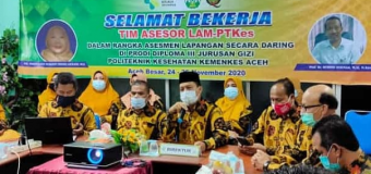 Prosesi ALD Prodi DIII Gizi Poltekkes Aceh Berakhir