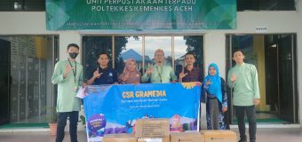 Pustaka Poltekkes Aceh Terima Hibah CSR Dari Gramedia Banda Aceh