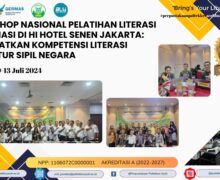 Workshop Nasional Pelatihan Literasi Informasi di Hi Hotel Senen Jakarta: Menguatkan Kompetensi Literasi Aparatur Sipil Negara