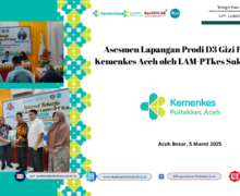 Asesmen Lapangan Prodi D3 Gizi Poltekkes Kemenkes Aceh oleh LAM-PTkes Sukses Digelar